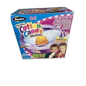 Rose Art Vintage The Real Cotton Candy Machine #5777 Electric Toy Motorized 2002